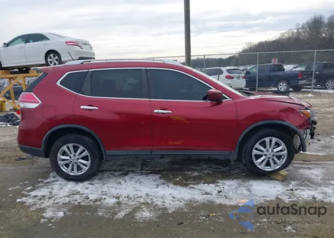 2016 Nissan Rogue S from USA, damaged, VIN KNMAT2MT7GP673106